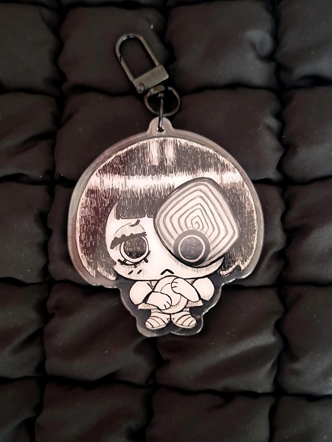 Uzumaki Junji Ito || Azami Kurotani Shaker Keychain - Etsy