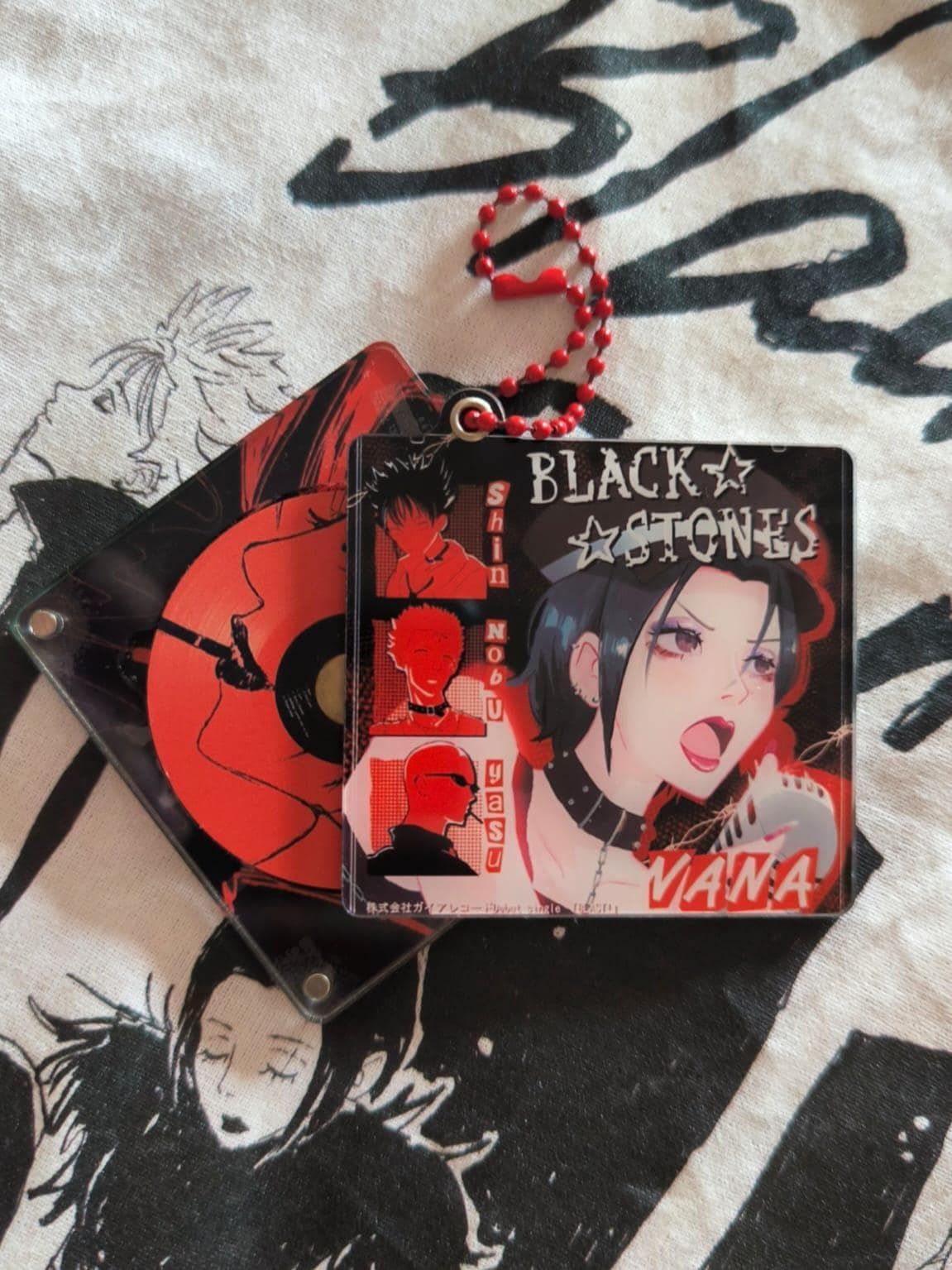 Nana Blast CD Keychain Charm