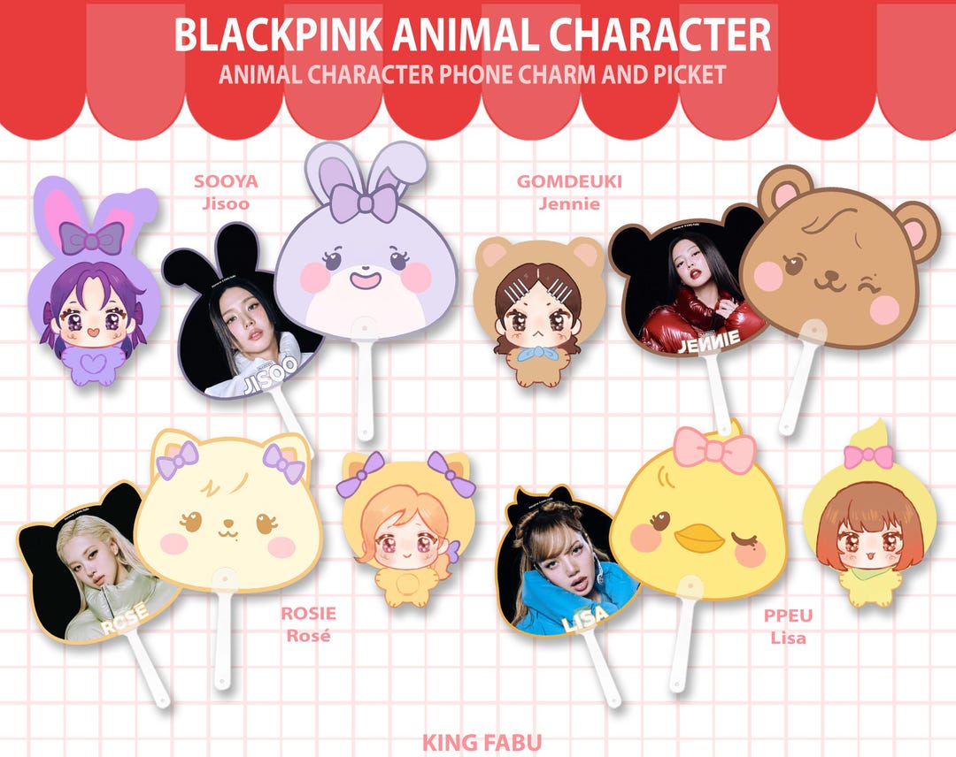 BLACKPINK ブラックピンク クリップ キーリング 2点セット SOOYA