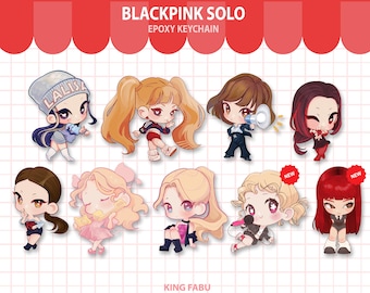 BLACKPINK Solo Keychains