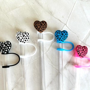 Straw Topper- Tumbler Straw Topper - Heart Straw Topper- Tumbler Accessories