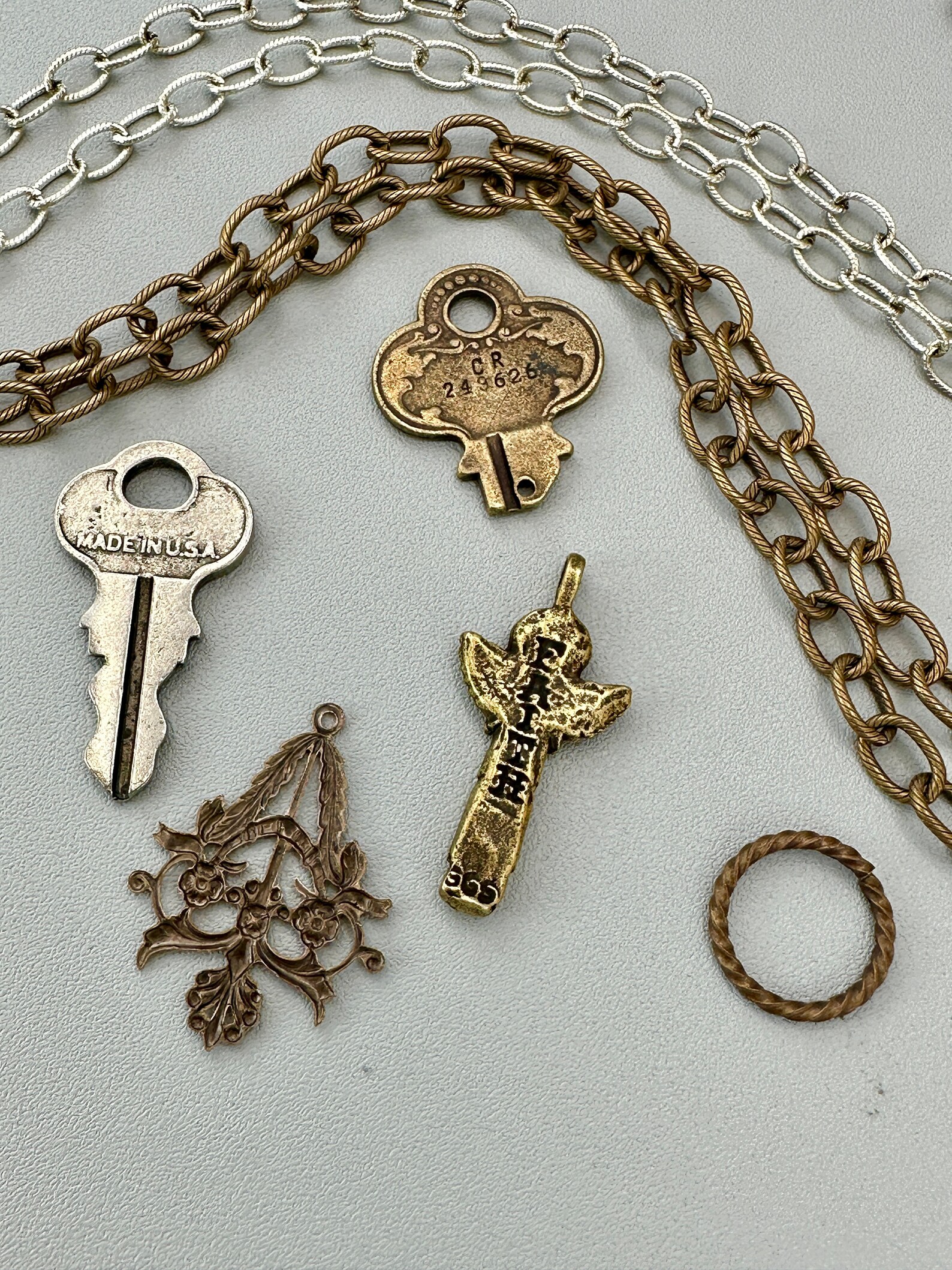 FRIENDSHIP Keys Necklace DIY Kit bee My Angel - Etsy
