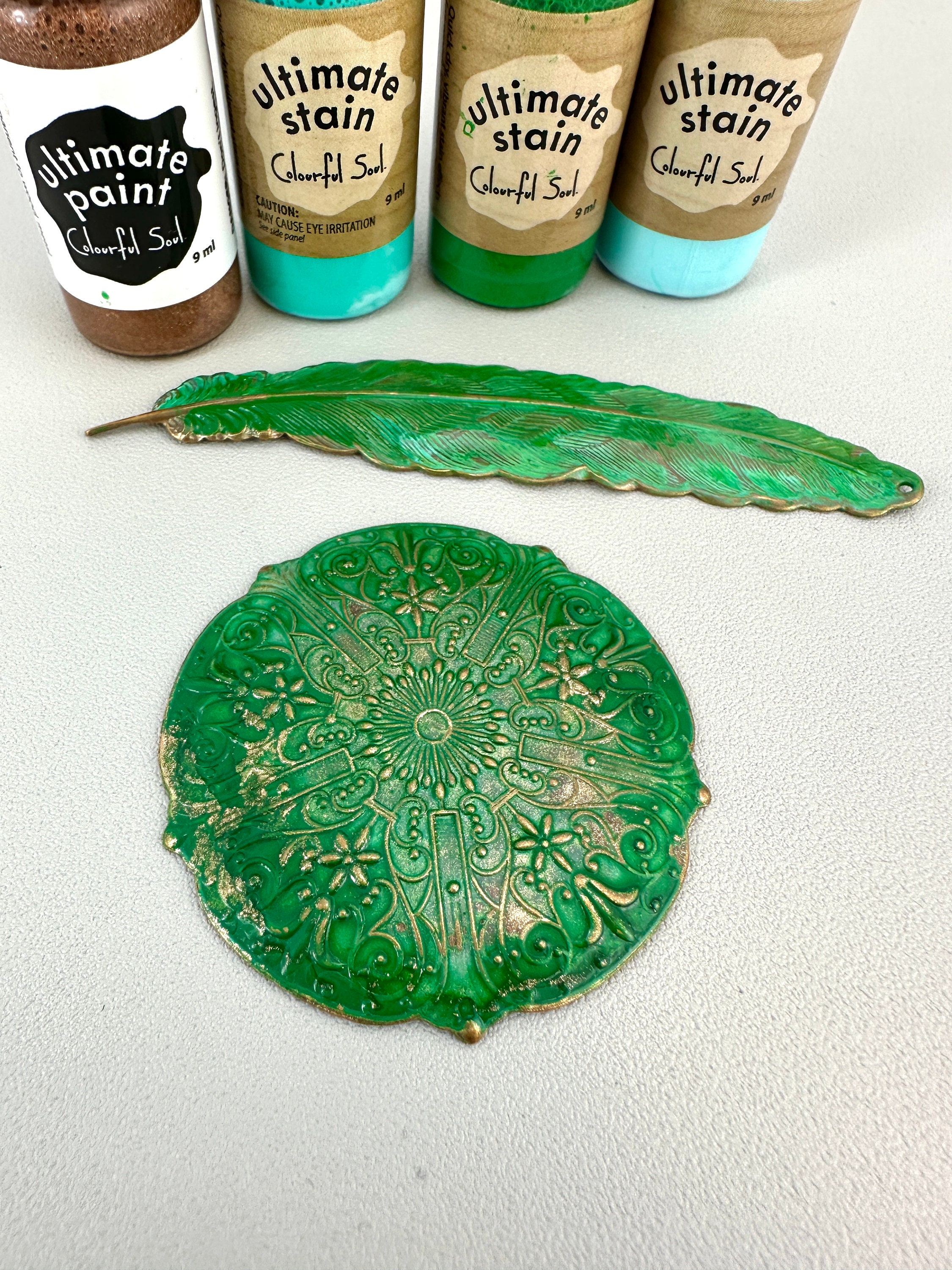 Jade Bronze Patina Effects Kit Instant Noncorrosive Etsy