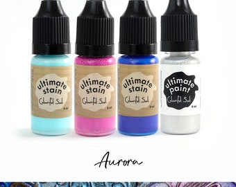 Aurora Patina Kit - Instant, Non-corrosive, Permanent to Metal, Leather, Wood, Water Clean-Up, Low Odor, Indoor Use, USA