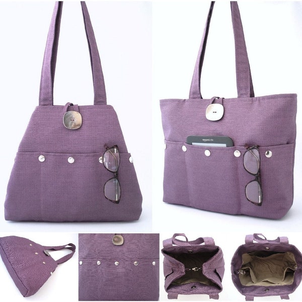 Purple Handbag Etsy