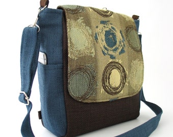 crossbody bag converts to backpack ,messenger backpack, convertible backpack purse, zipper bag , fit ipad, ready to ship