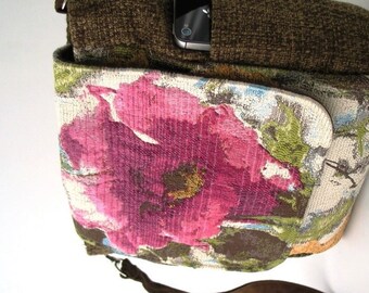 backpack purse converts to crossbody bag, messenger bag, backpack handbag ,floral purse, womens handbag, shoulder bag, zipper bag, fit Ipad