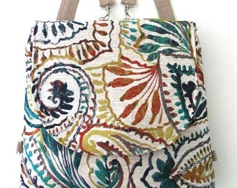 backpack bag converts to crossbody bag ,messenger backpack, convertible backpack purse, zipper bag, fit ipad,