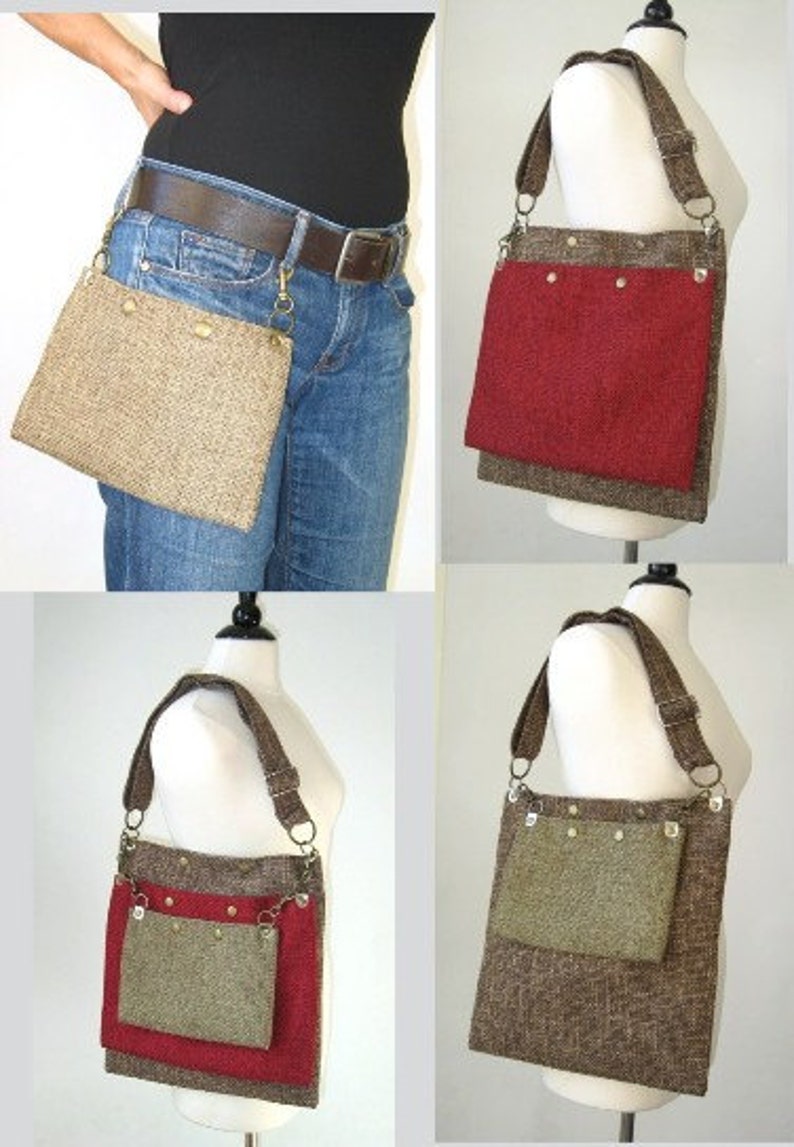 Messenger bag tote bag laptop bag diaper bag cross body Etsy