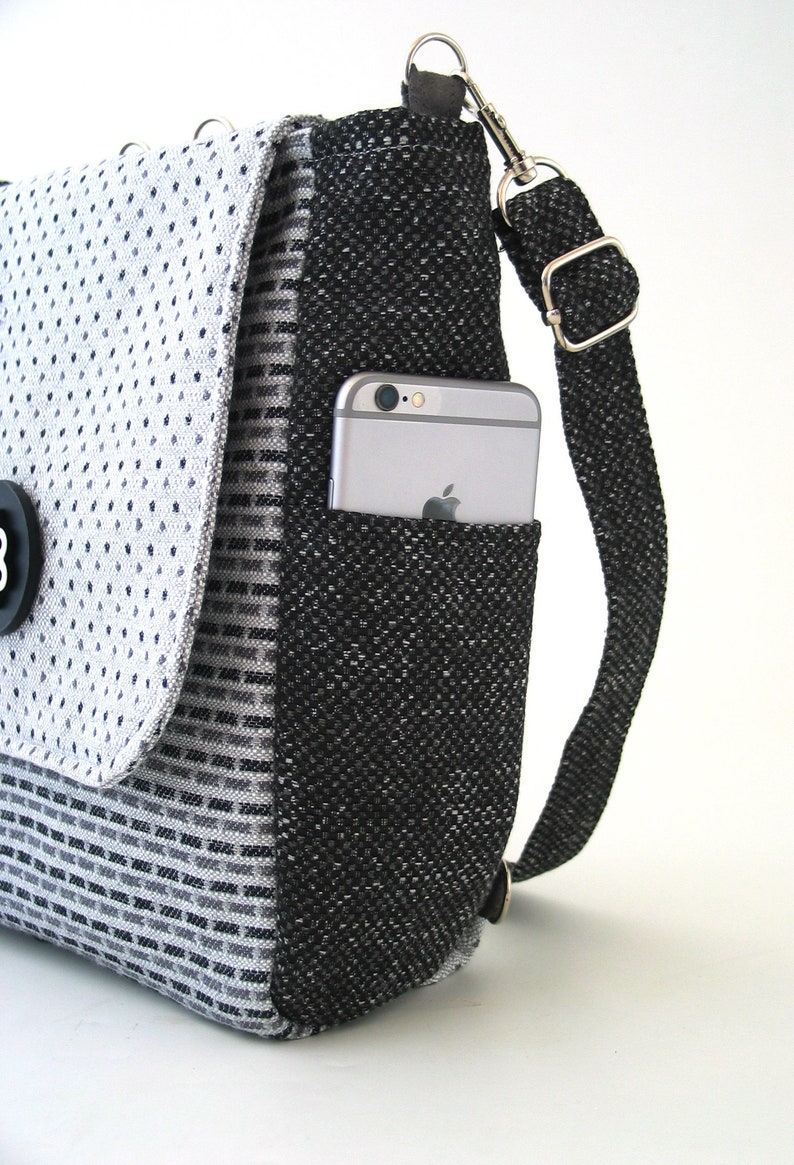 Purse Backpack Converts to Crossbody Messenger Bag Shoulder Etsy