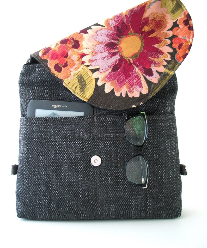 Backpack purse messenger crossbody bag convertible bag Etsy