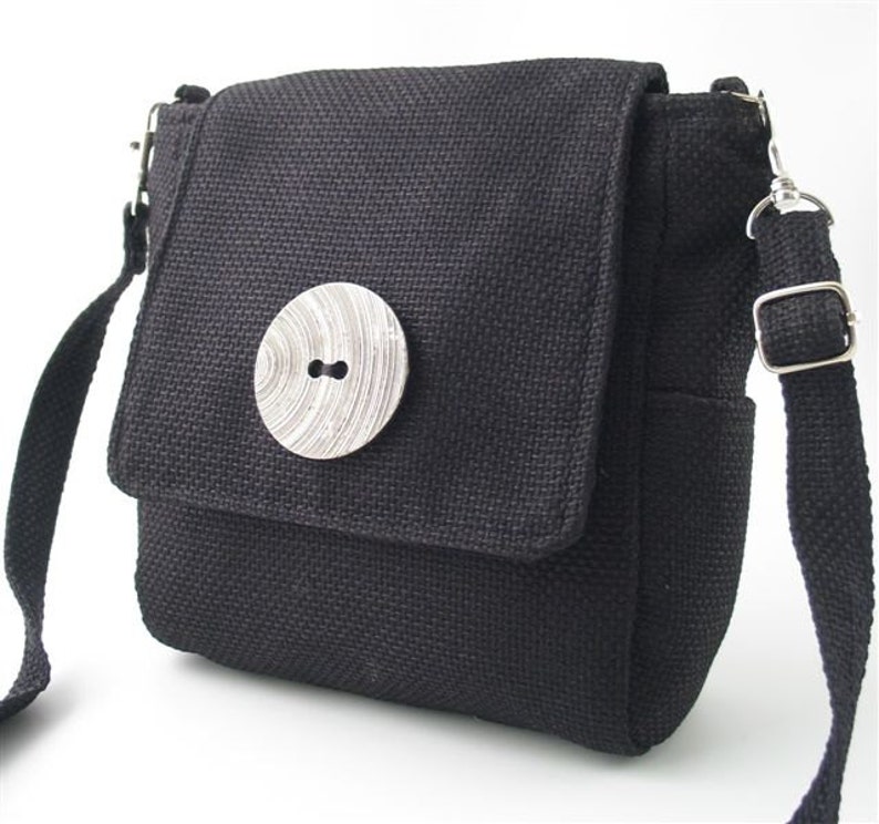 Cross Body Bag for Women Vegan Bag black Shoulder Bag | Etsy