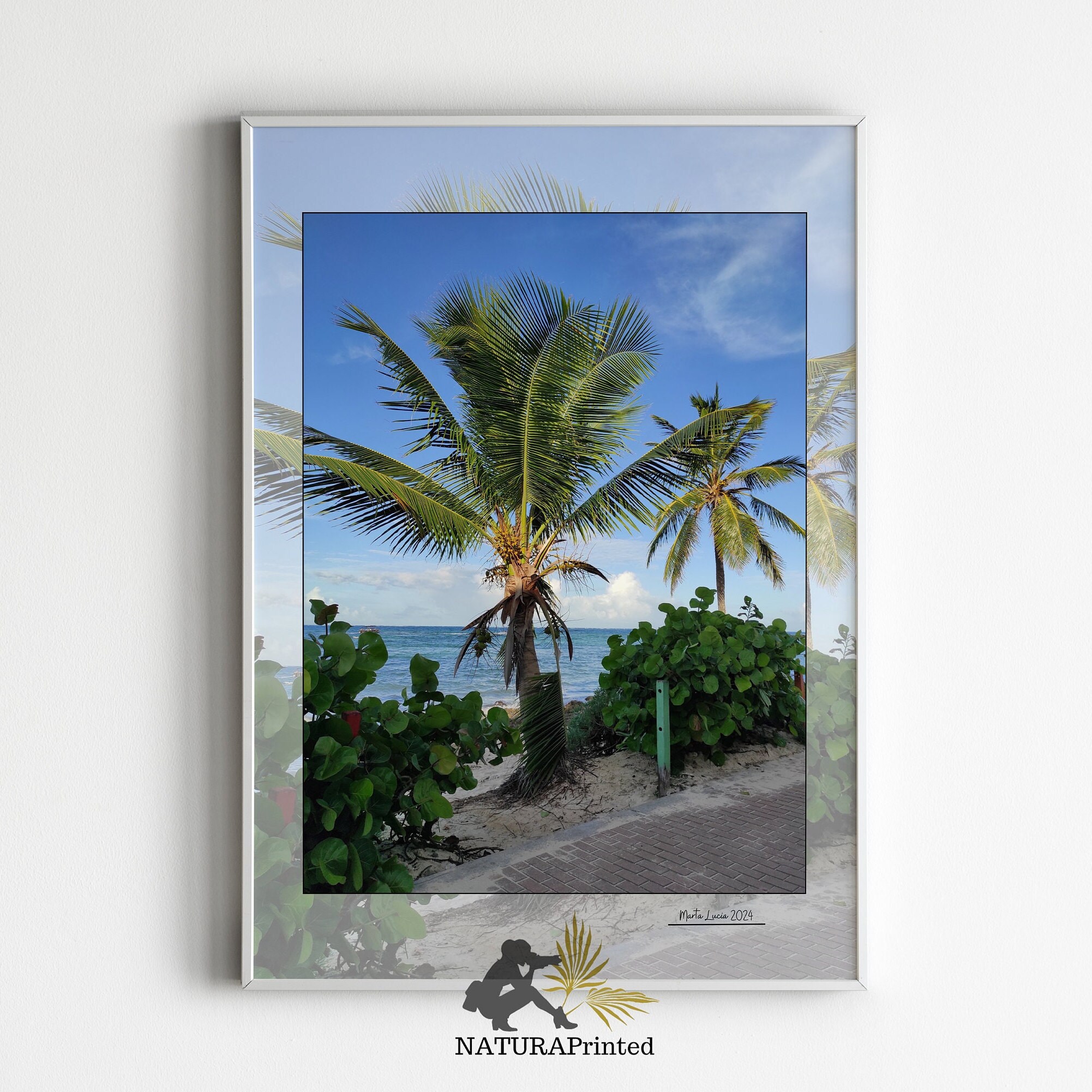Caribbean Printable, Palm Tree Printable, Sky Printable, Ocean Printable, Printable Pictures ...