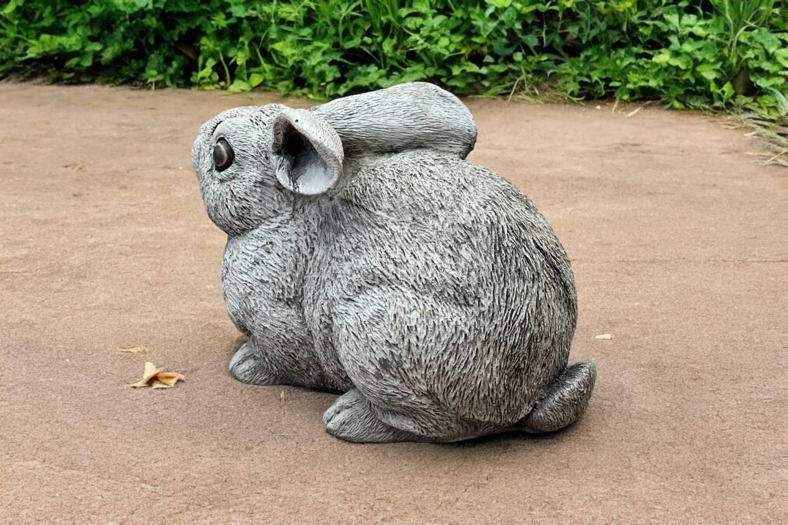 Realistic Bunny Figure Stone Rabbit Statue 6