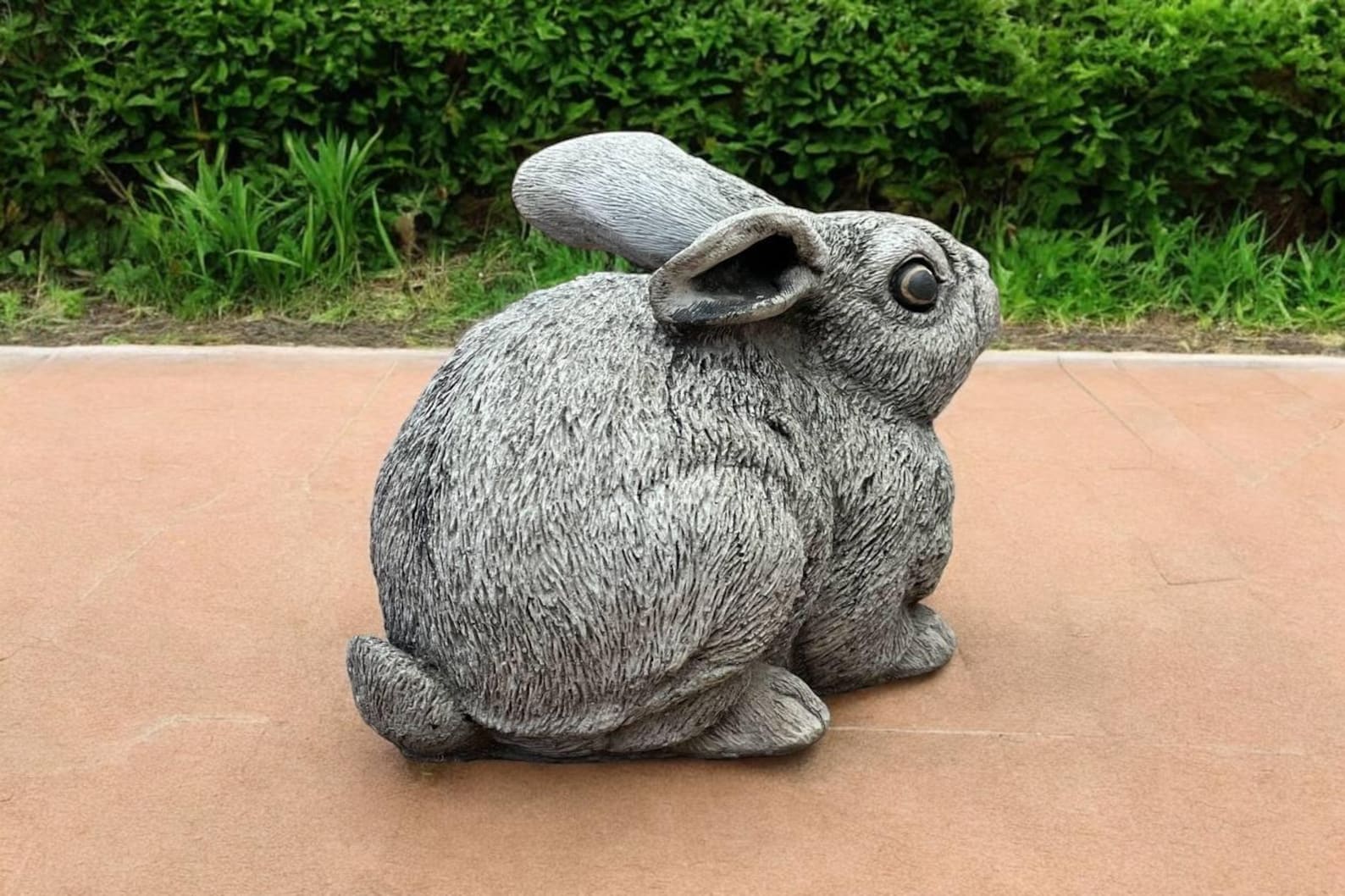 Realistic Bunny Figure Stone Rabbit Statue 6
