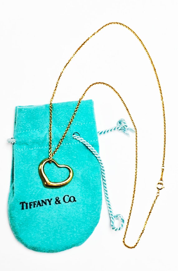 Authentic Tiffany & Co. Elsa Peretti 18k Yellow Go