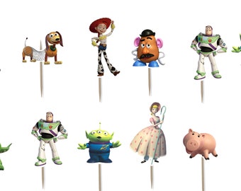 Toy Story Cupcake Toppers 12pc, 24pc, 36pc