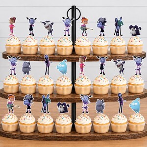 Vampirina Cupcake Toppers 12pc, 24pc, 36pc Vampirina 24pc