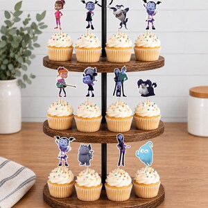 Vampirina Cupcake Toppers 12pc, 24pc, 36pc Vampirina 12pc