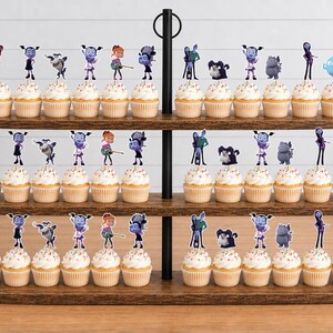 Vampirina Cupcake Toppers 12pc, 24pc, 36pc Vampirina 36pc