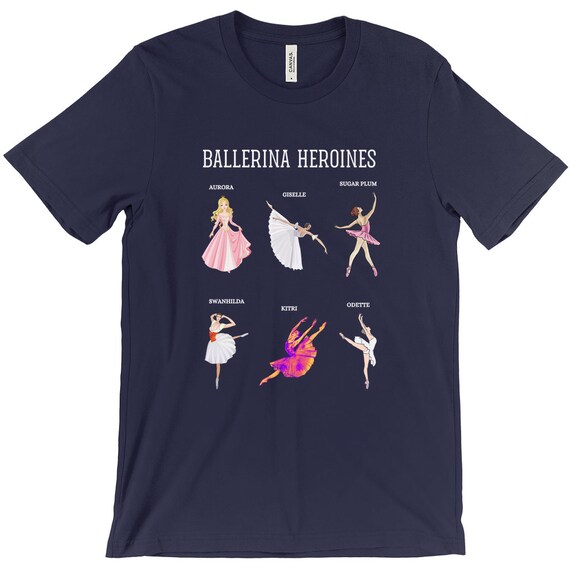 Ballerina Heroines Ballet Dancer Odette Giselle Aurora Sugarplum