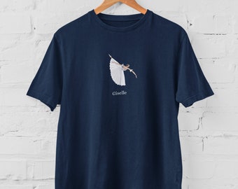 Giselle Ballet Dancer Ballerina Unisex Tee T-shirt
