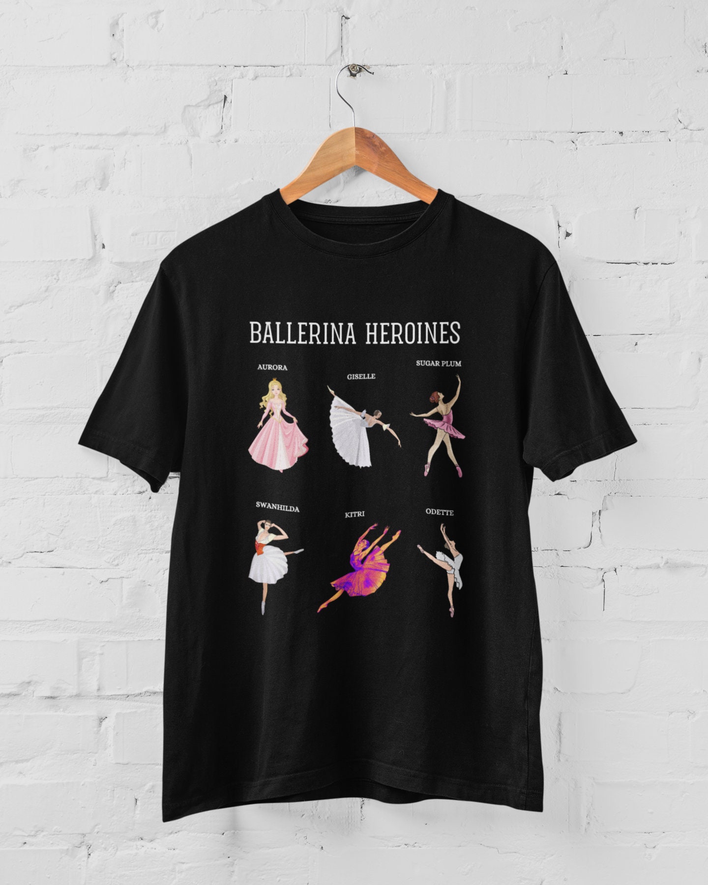 Ballerina Heroines Ballet Dancer Odette Giselle Aurora