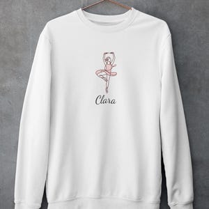 Clara Nutcracker Christmas Ballet Dancer Ballerina Women&#39;s Adult Unisex Sweatshirt