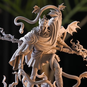 DER IMPALER - Figur | Ultra detaillierte 12K Harz Statue | Sammlerstück zum Bemalen & Montieren | NomNom Figur