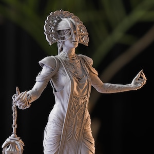 PESTEN | Samlarfigur från Dead by Daylight | Mycket detaljerad resinstaty och figurin för målning och visning | Handgjord konstmodell