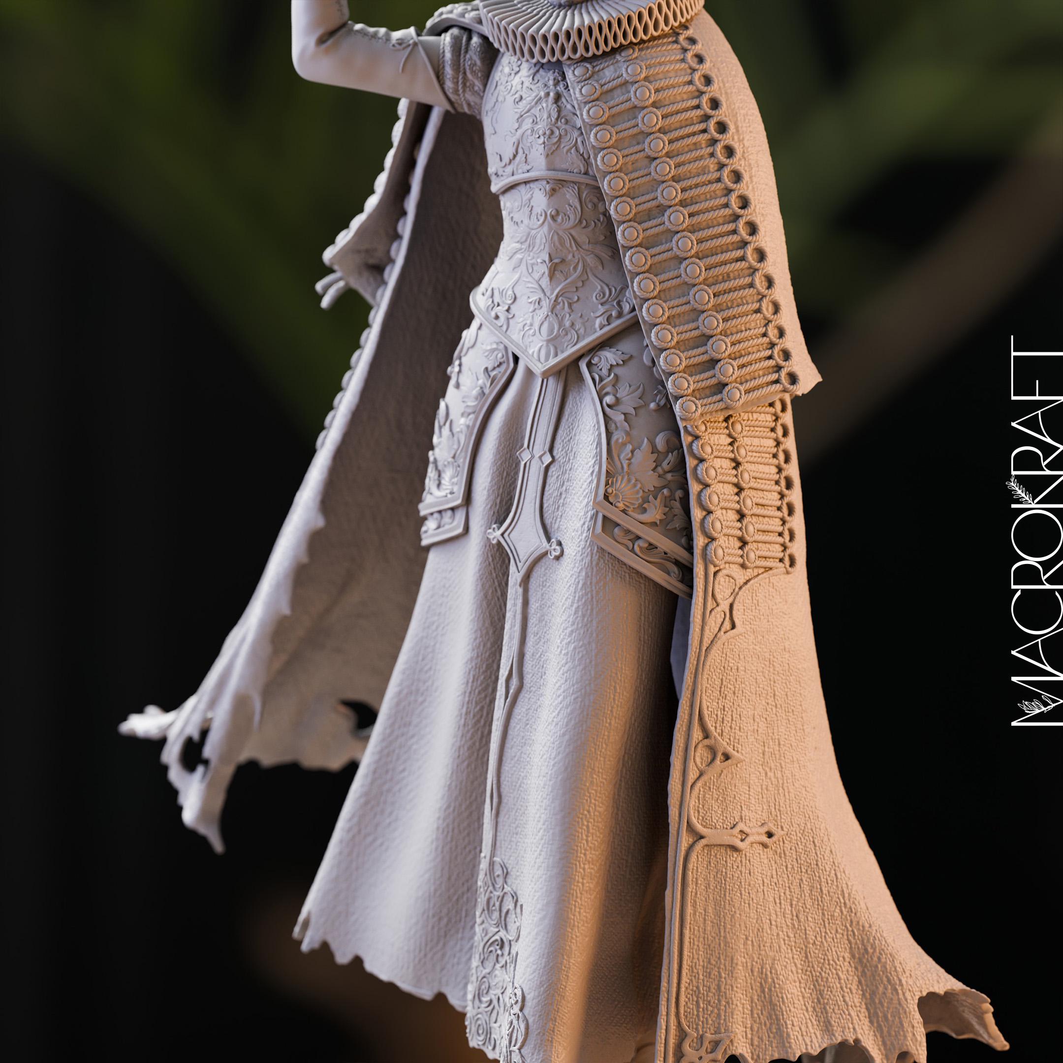 ALTILLERY WITCH | Trench Crusade Collectible Figure | Detailed