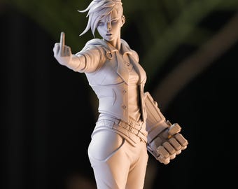 VIOLET | League of Legends Collectible Figure | Highly Detailed Resin Statue & Figurine for Painting and Display | Handcrafted Art Model