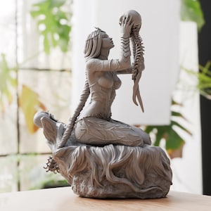 ORIN THE RED - Baldurs Gate 3 Figure | Ultra Detailed 12K Resin Statue | Collectible for Painting & Assembly | CA3D Figurine