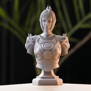 SHADOWHEART BUST - Baldurs Gate 3 Figure | Ultra Detailed 12K Resin Statue | Collectible for Painting & Assembly | H3LL Figurine