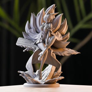 FOXBLADE ADMIRAL | Fan Art Figure | Ultra Detailed 12K Resin Statue | Collectible for Painting & Assembly | Bulkamancer Figurine