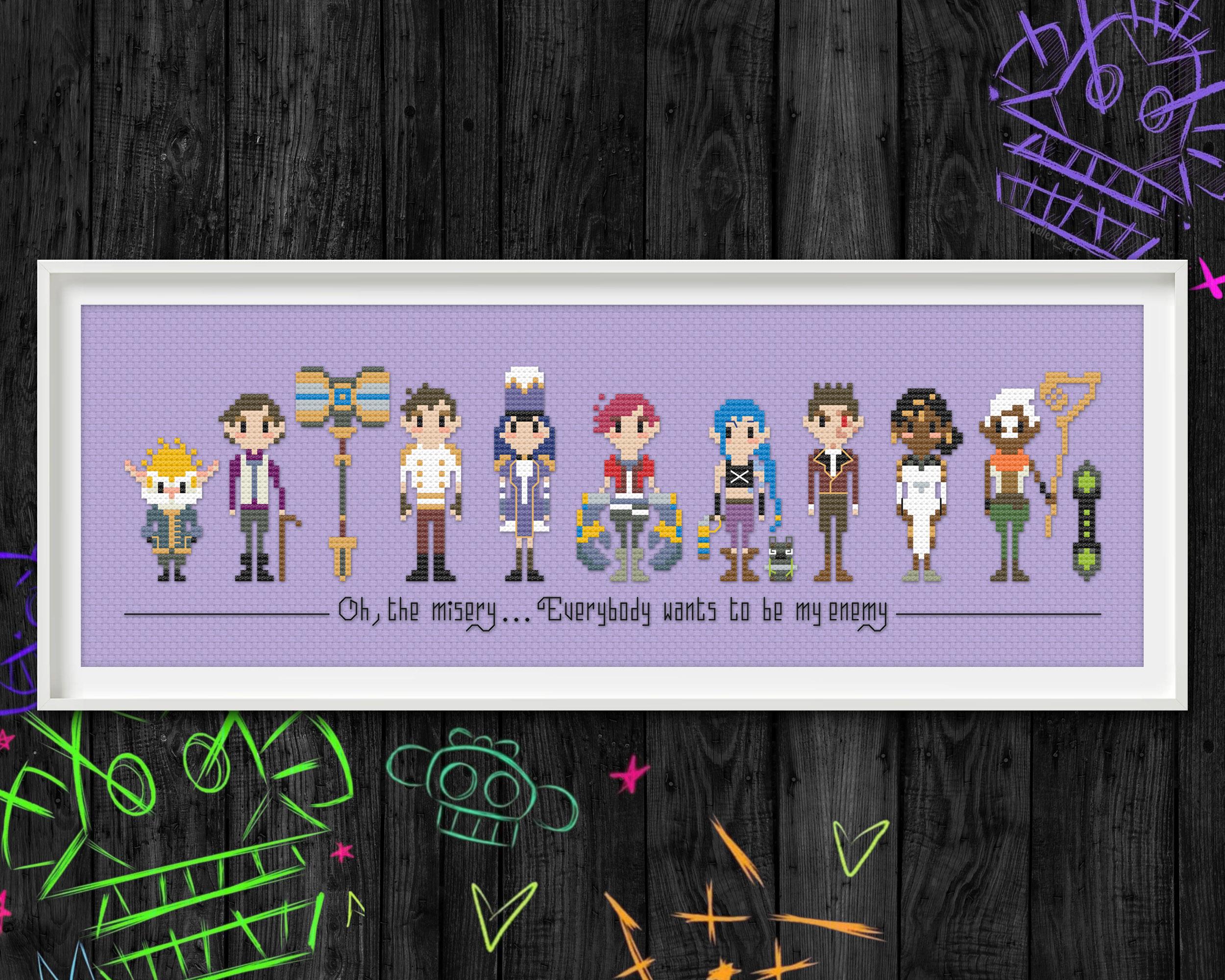 Arcane Cross Stitch Pattern Canada