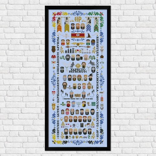 Wizard World - Cross Stitch giant PDF pattern