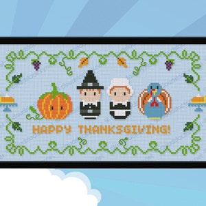 Thanksgiving Sampler - PDF Kreuzstichmuster