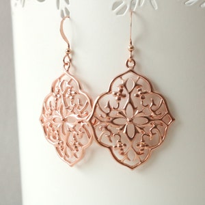 Filigree earrings, Persian earrings, gold filigrees, silver filigrees, laser cut earrings, small silver dangle earrings delicate earrings