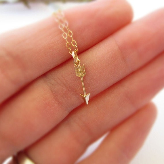 Etsy online arrow necklace