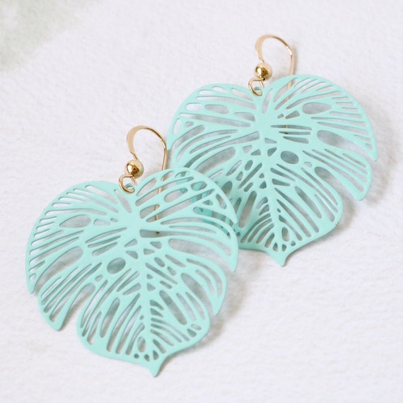 Neon statement best sale earrings