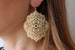 Filigree earrings, huge Persian earrings, raw brass big earrings, huge lacy filigrees, huge earrings, moroccan earrings, statement earrings 