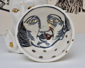 anonymus portrait  bowl