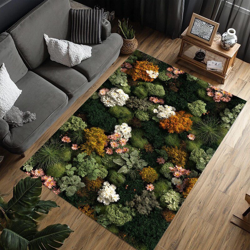 Moss Rug - Etsy