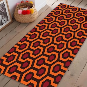 The Shining Rug,Runner Rug,Hallway Rug,The Shining,Long Rug,Movie Rug,Non-Slip Runner,The Shining Overlook Carpet,Hotel Carpet,Room 237 Rug