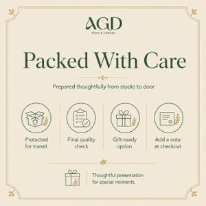 The image is a poster with text and icons that provide instructions for packing a gift.