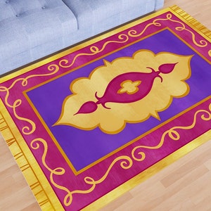 Aladdin&#39;s And Flying Rug,Aladdin&#39;s Rug, Aladdin Rug,Aladdin, Magic Carpet, Fantastic Rug,Salon Decor,Modern Rug,Luxury Rug,Living Room Rug