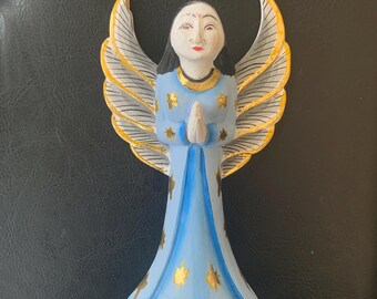Wooden Balinese Angel, 1950s
