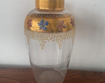 Venetian Crystal gold Vase