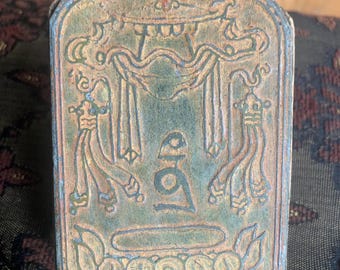 Tibetan Prayer Flag Printing Block, 1800s